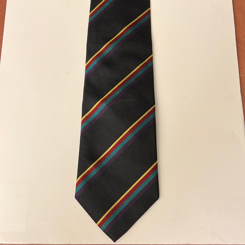 Men's Ben Silver All Silk Neck Tie
